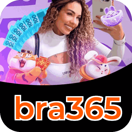 Interface do aplicativo bra365 mostrando jogos disponíveis no iOS e Android